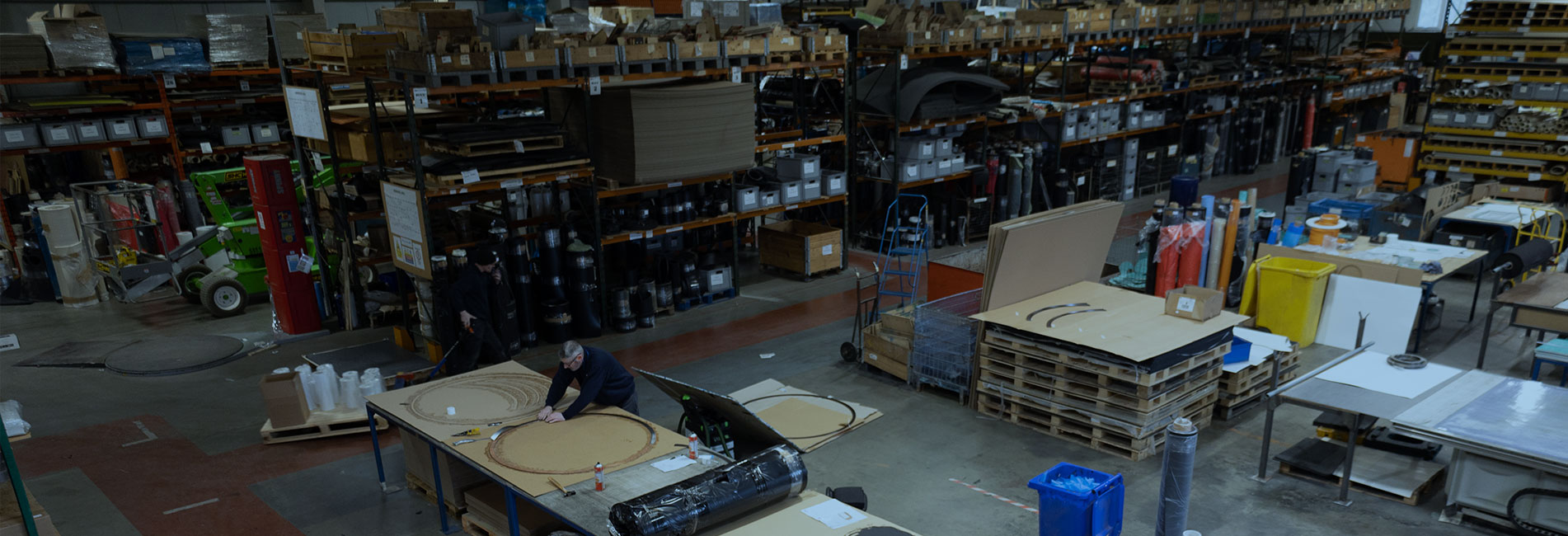 Gasket production using a lathe